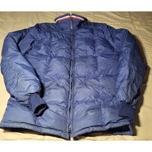 Vintage Roffe Down Puffer Jacket – Made in Japan – 70s/80s Skiwear – Navy